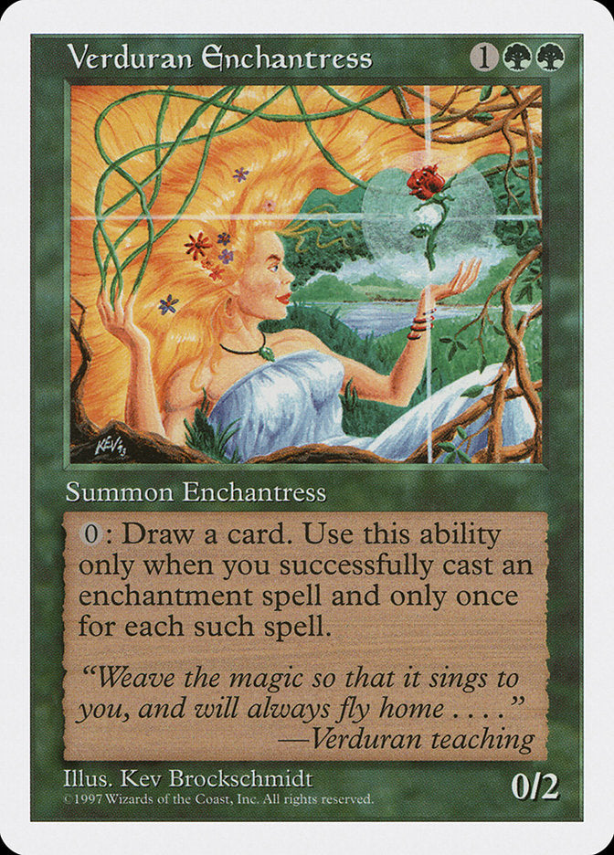 Verduran Enchantress [Fifth Edition] | Silver Goblin
