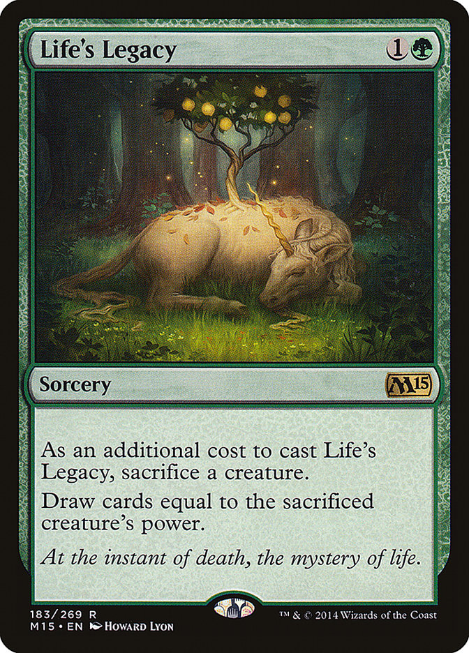 Life's Legacy [Magic 2015] | Silver Goblin