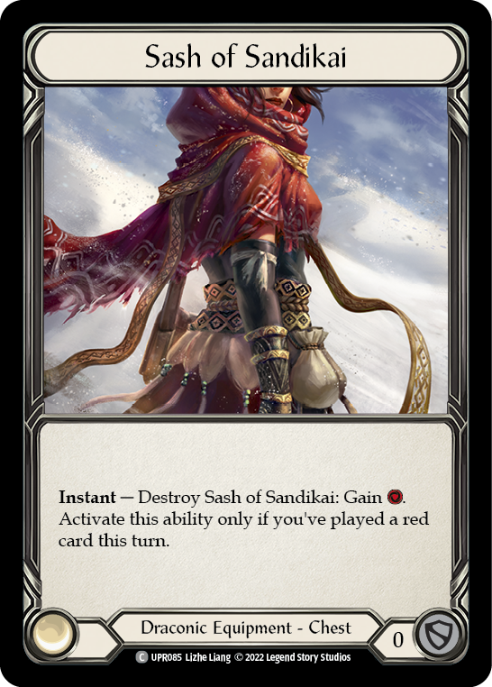 Sash of Sandikai [UPR085] (Uprising)  Cold Foil | Silver Goblin