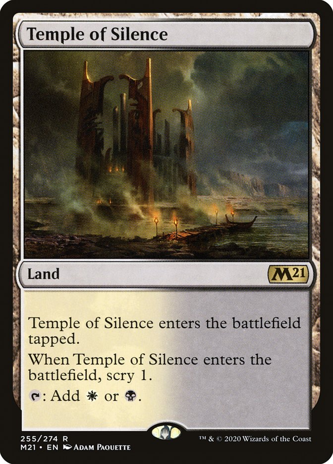 Temple of Silence [Core Set 2021] | Silver Goblin