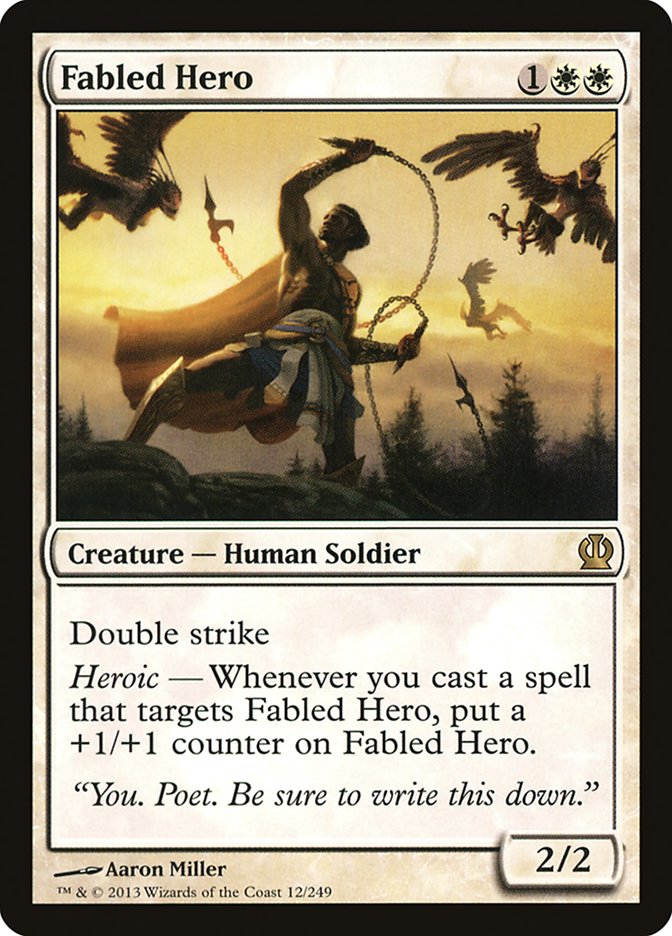 Fabled Hero [Theros] | Silver Goblin