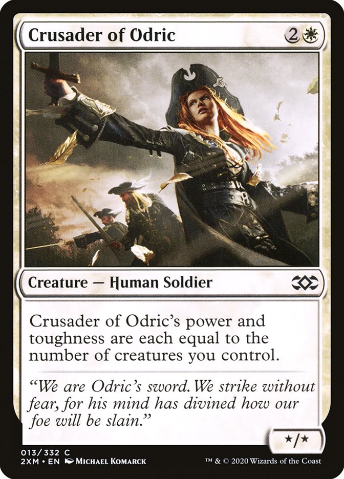 Crusader of Odric [Double Masters] | Silver Goblin