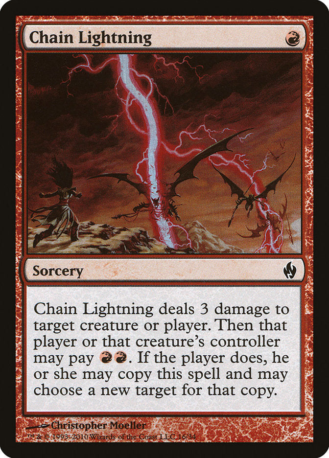 Chain Lightning [Premium Deck Series: Fire and Lightning] | Silver Goblin