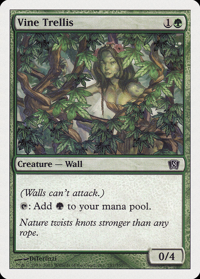 Vine Trellis [Eighth Edition] | Silver Goblin