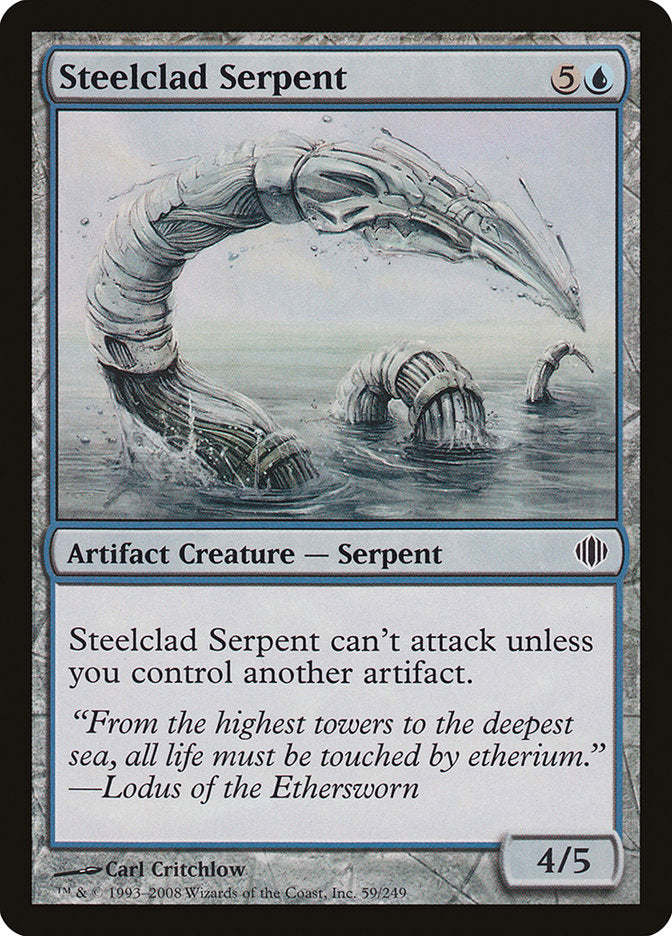 Steelclad Serpent [Shards of Alara] | Silver Goblin