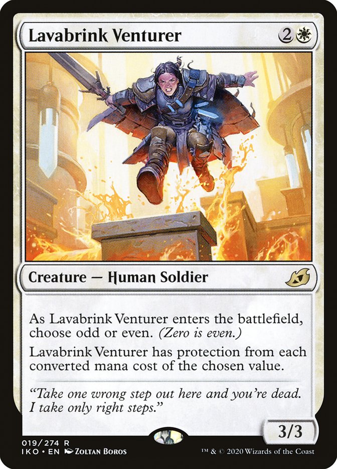 Lavabrink Venturer [Ikoria: Lair of Behemoths] | Silver Goblin