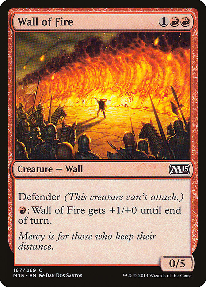 Wall of Fire [Magic 2015] | Silver Goblin