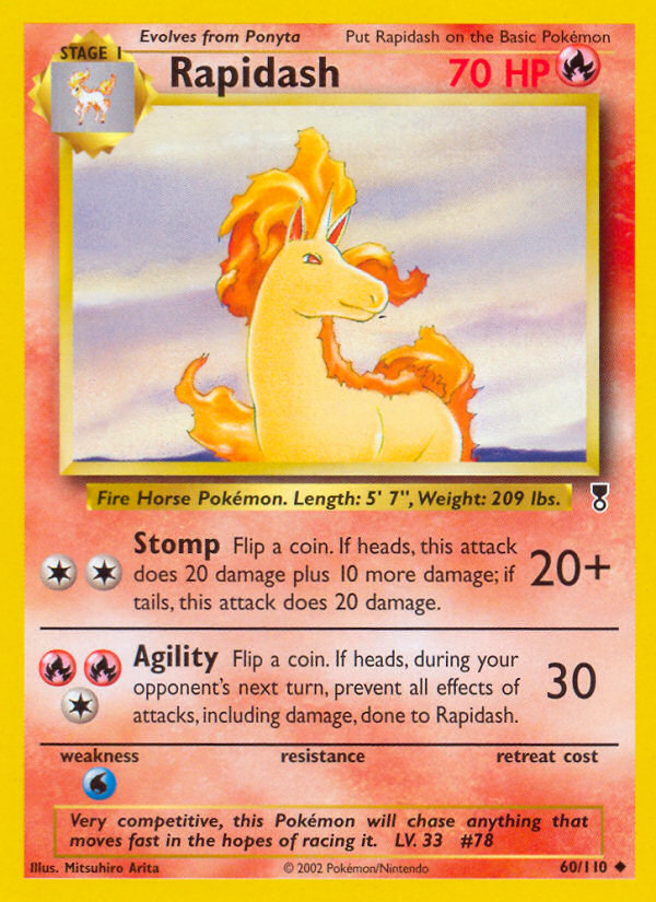 Rapidash (60/110) [Legendary Collection] | Silver Goblin