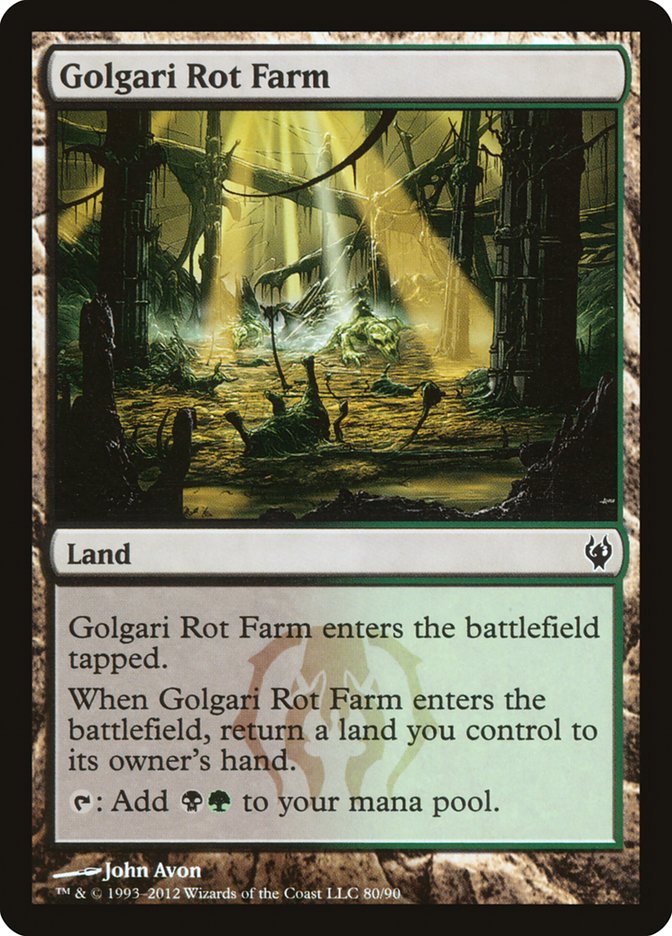 Golgari Rot Farm [Duel Decks: Izzet vs. Golgari] | Silver Goblin