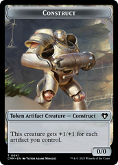 City's Blessing // Construct (41) Double-Sided Token [Commander Masters Tokens] | Silver Goblin