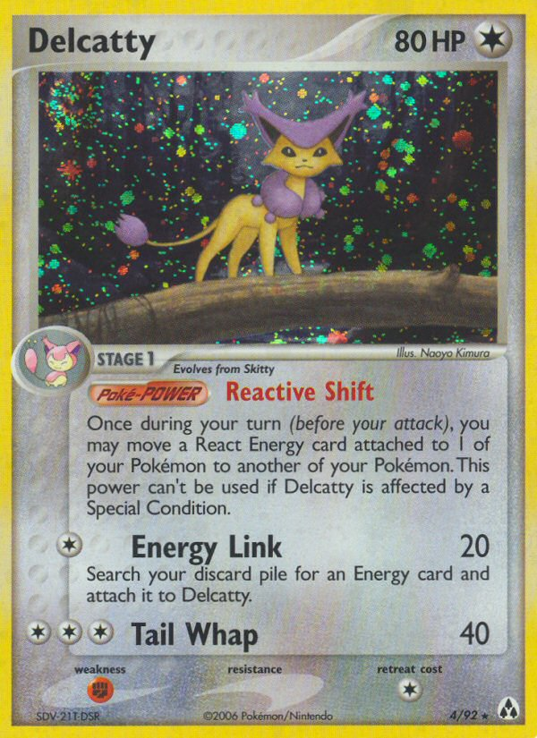 Delcatty (4/92) [EX: Legend Maker] | Silver Goblin