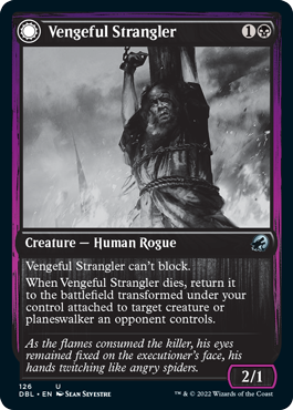 Vengeful Strangler // Strangling Grasp [Innistrad: Double Feature] | Silver Goblin