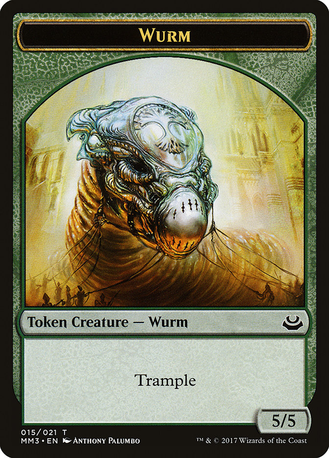 Wurm Token [Modern Masters 2017 Tokens] | Silver Goblin