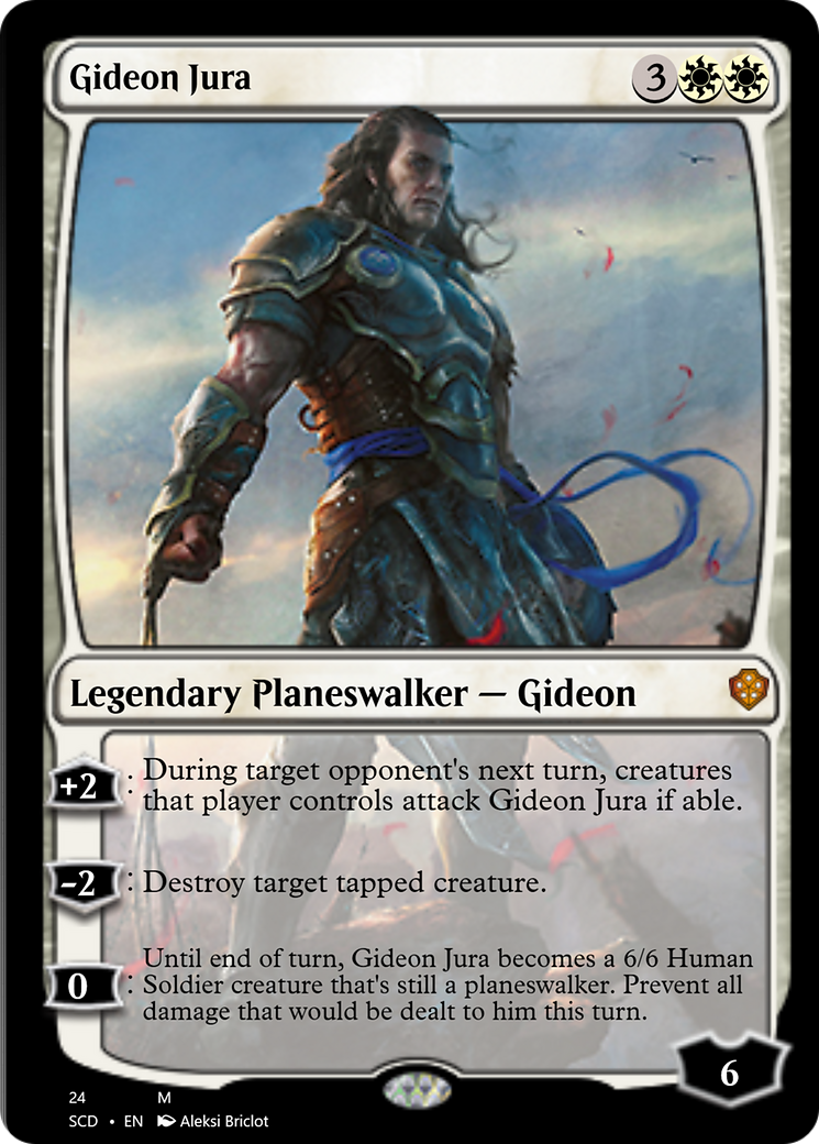 Gideon Jura [Starter Commander Decks] | Silver Goblin