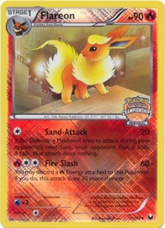 Flareon (12/108) (Regional Championship 2013 Promo) [Black & White: Dark Explorers] | Silver Goblin