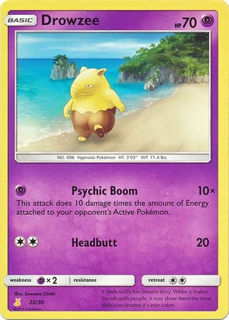 Drowzee (22/30) [Sun & Moon: Trainer Kit - Alolan Raichu] | Silver Goblin