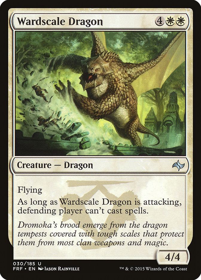 Wardscale Dragon [Fate Reforged] | Silver Goblin
