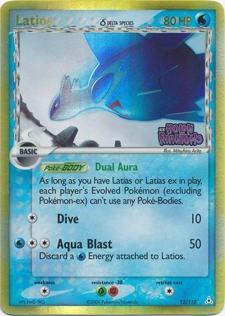 Latios (12/110) (Delta Species) (Stamped) [EX: Holon Phantoms] | Silver Goblin