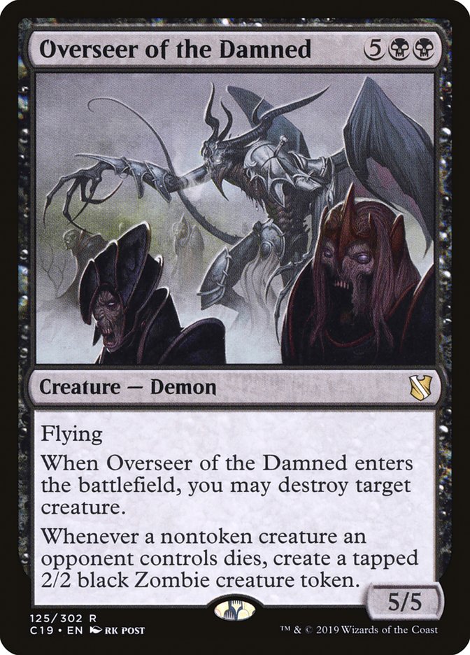 Overseer of the Damned [Commander 2019] | Silver Goblin