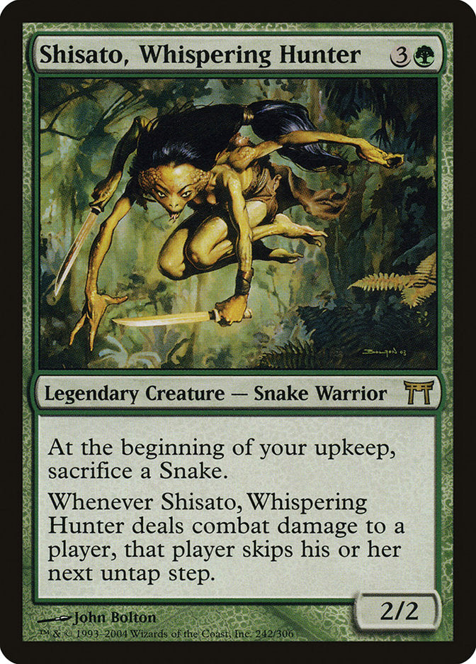 Shisato, Whispering Hunter [Champions of Kamigawa] | Silver Goblin