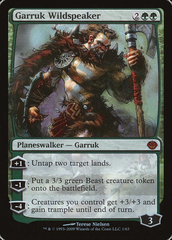Garruk Wildspeaker [Duel Decks: Garruk vs. Liliana] | Silver Goblin