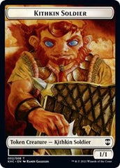 Kithkin Soldier // Pegasus Double-Sided Token [Kaldheim Commander Tokens] | Silver Goblin