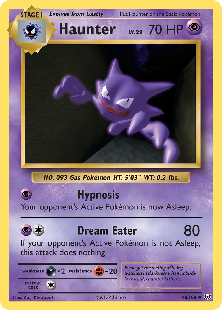 Haunter (48/108) [XY: Evolutions] | Silver Goblin