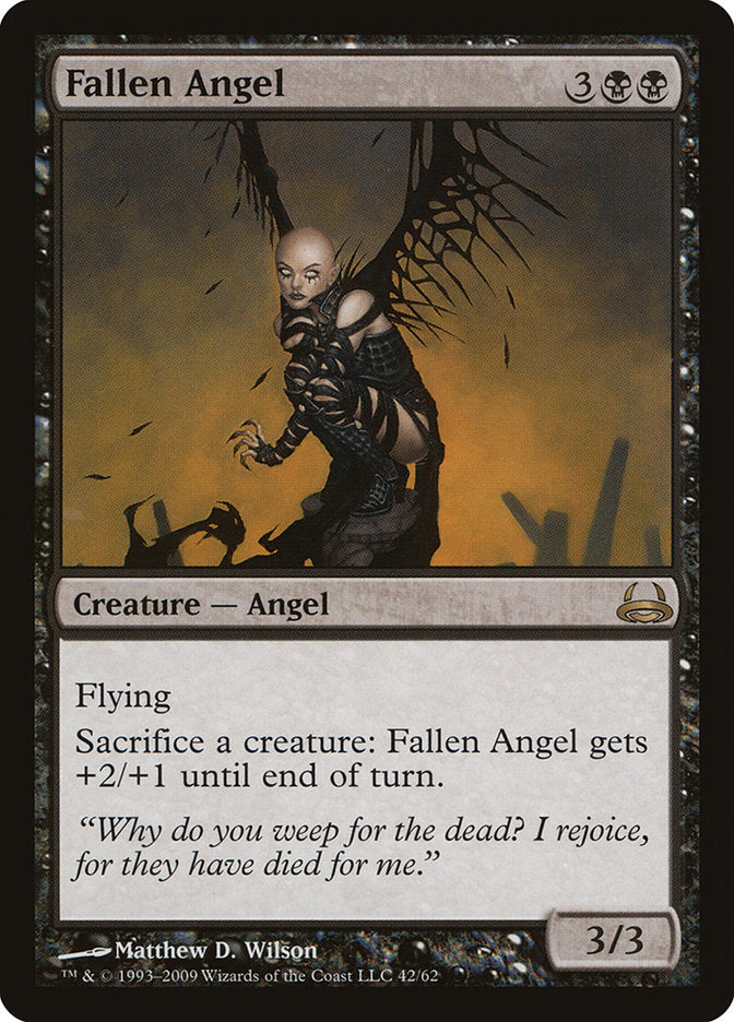 Fallen Angel [Duel Decks: Divine vs. Demonic] | Silver Goblin