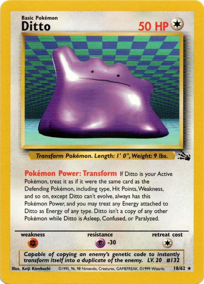 Ditto (18/62) [Fossil Unlimited] | Silver Goblin