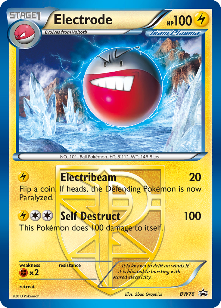 Electrode (BW76) [Black & White: Black Star Promos] | Silver Goblin