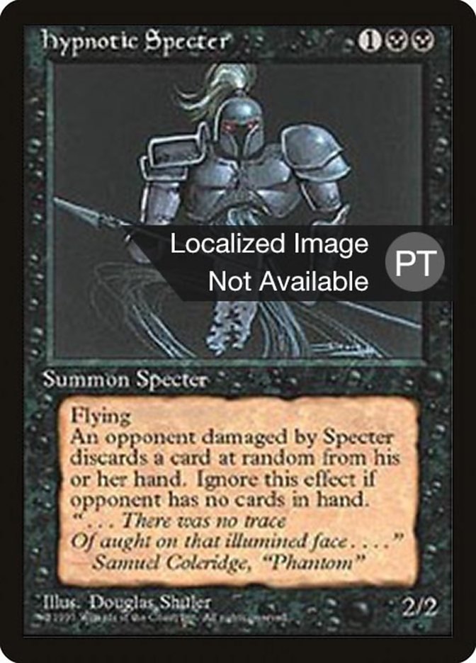 Hypnotic Specter [Fourth Edition (Foreign Black Border)] | Silver Goblin