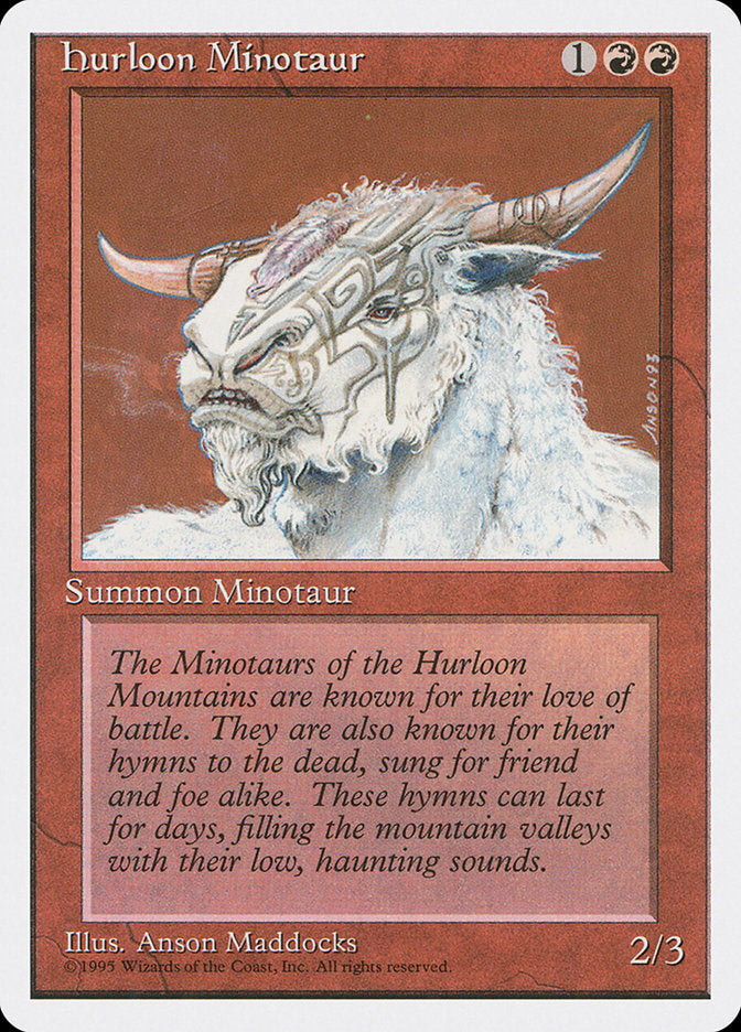 Hurloon Minotaur [Fourth Edition] | Silver Goblin
