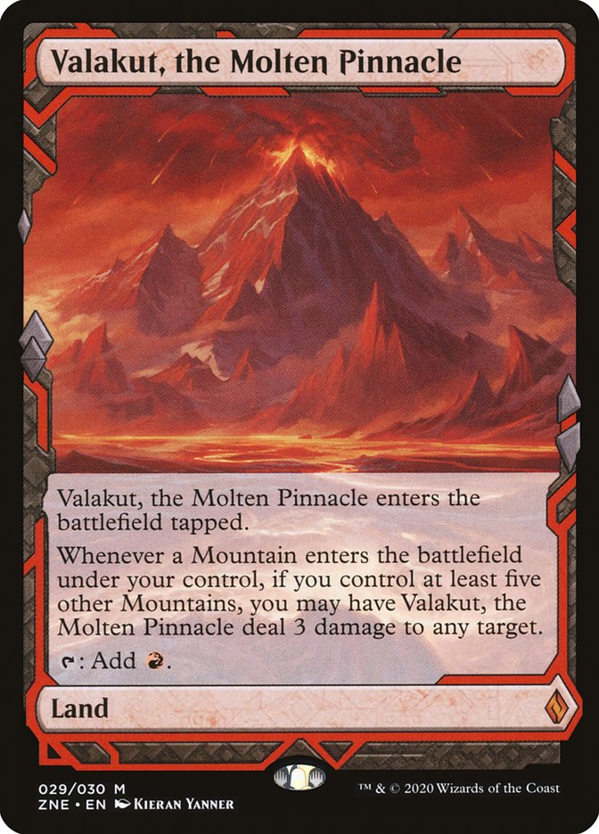 Valakut, the Molten Pinnacle (Expeditions) [Zendikar Rising Expeditions] | Silver Goblin