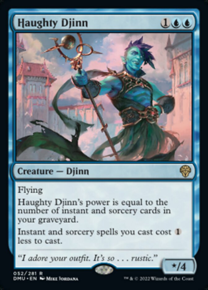 Haughty Djinn [Dominaria United] | Silver Goblin