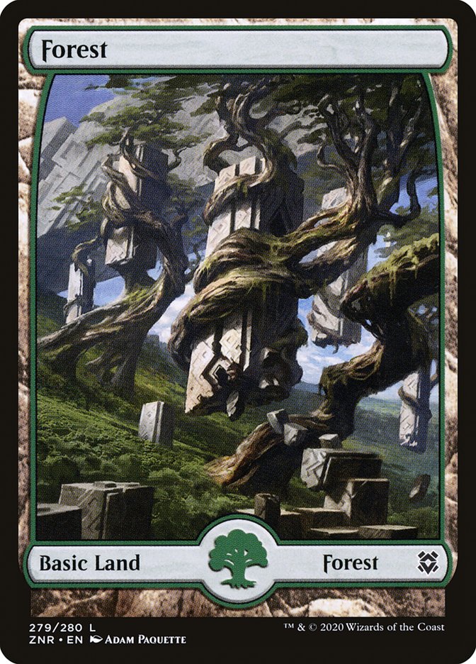 Forest (279) [Zendikar Rising] | Silver Goblin