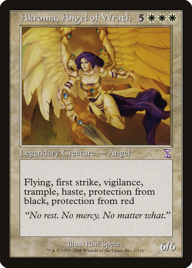 Akroma, Angel of Wrath [Time Spiral Timeshifted] | Silver Goblin
