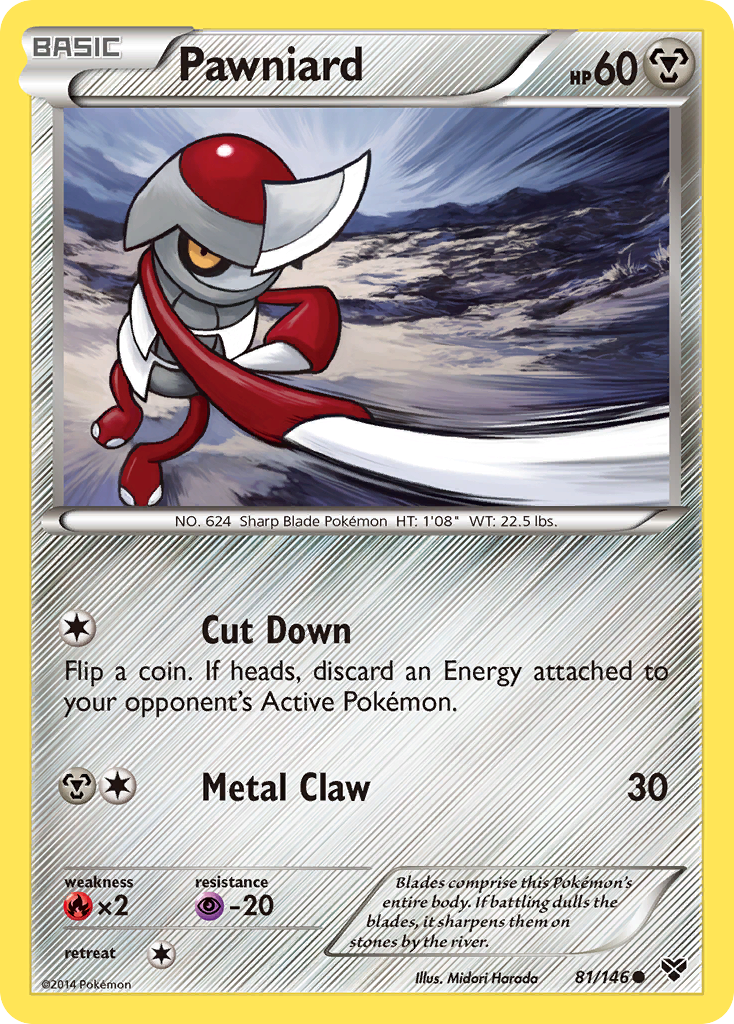 Pawniard (81/146) [XY: Base Set] | Silver Goblin