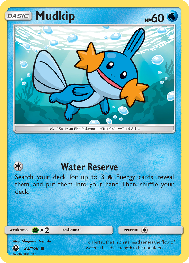 Mudkip (32/168) [Sun & Moon: Celestial Storm] | Silver Goblin