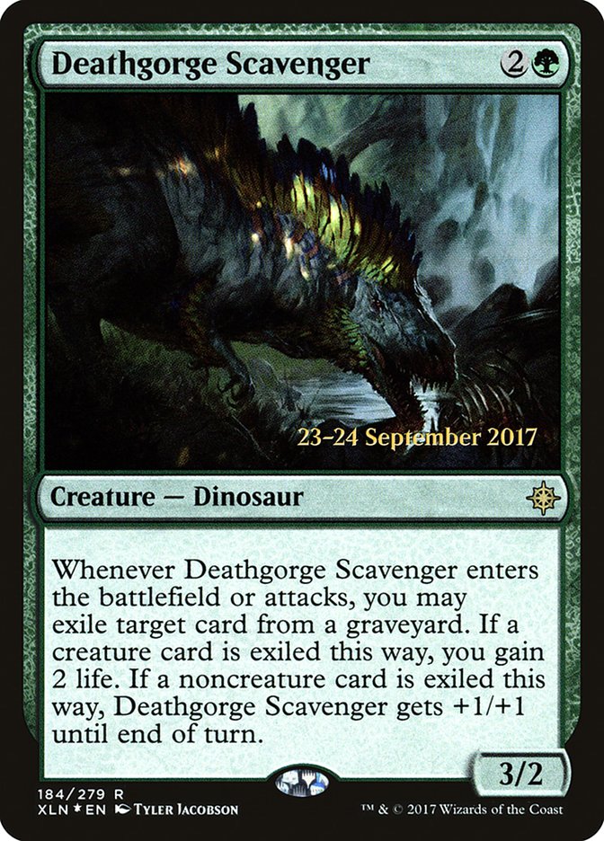 Deathgorge Scavenger [Ixalan Prerelease Promos] | Silver Goblin