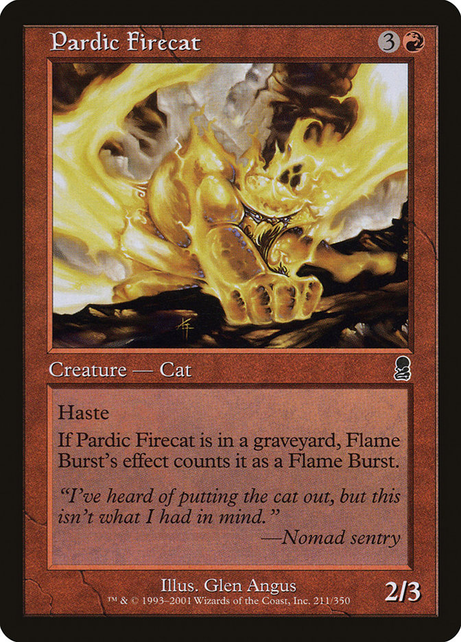 Pardic Firecat [Odyssey] | Silver Goblin