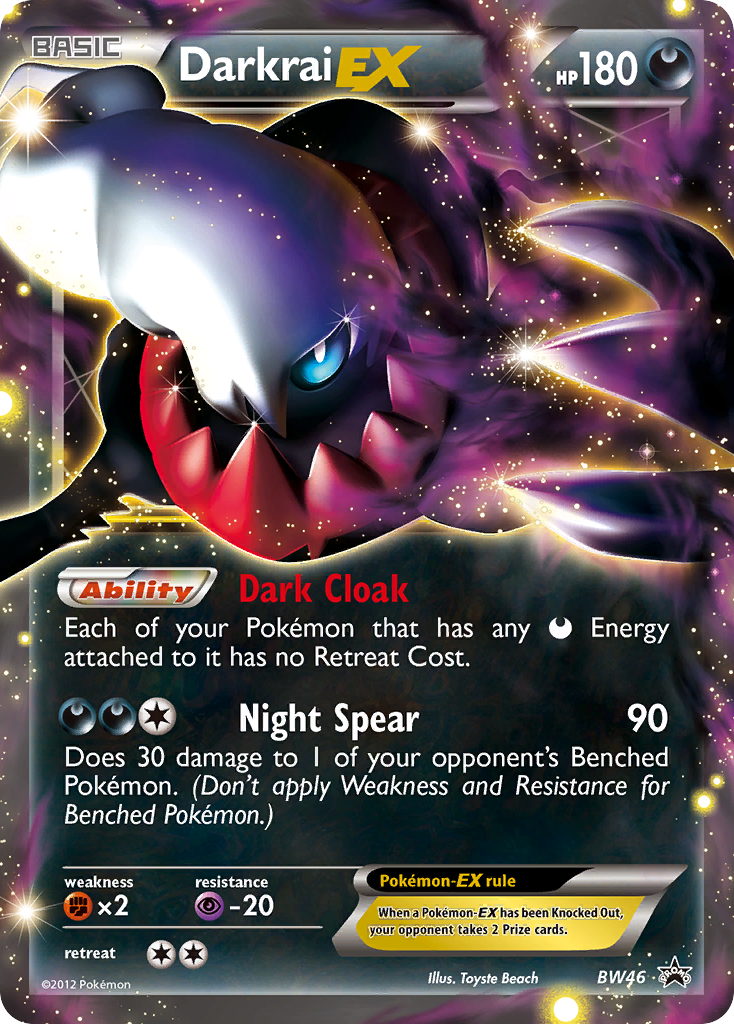 Darkrai EX (BW46) [Black & White: Black Star Promos] | Silver Goblin