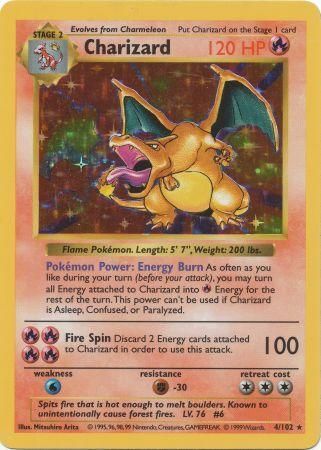 Charizard (4/102) [Base Set Shadowless Unlimited] | Silver Goblin