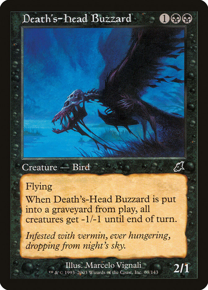 Death's-Head Buzzard [Scourge] | Silver Goblin