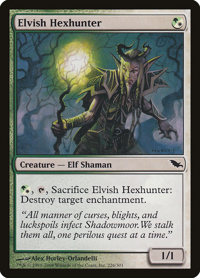 Elvish Hexhunter [Shadowmoor] | Silver Goblin