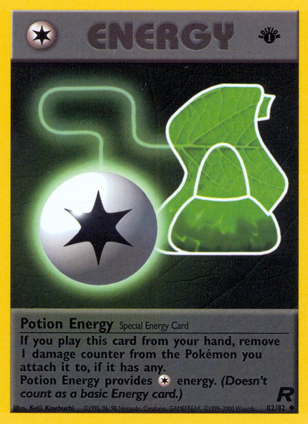 Potion Energy (82/82) [Team Rocket 1st Edition] | Silver Goblin