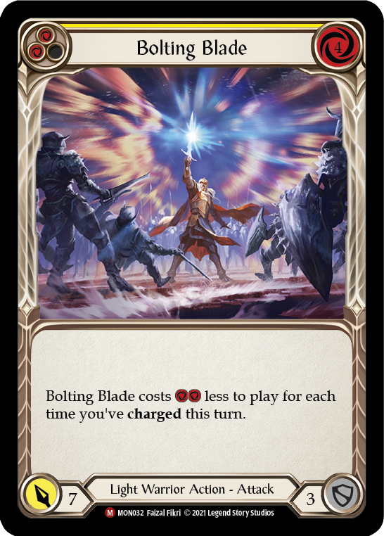 Bolting Blade [MON032] (Monarch)  1st Edition Normal | Silver Goblin