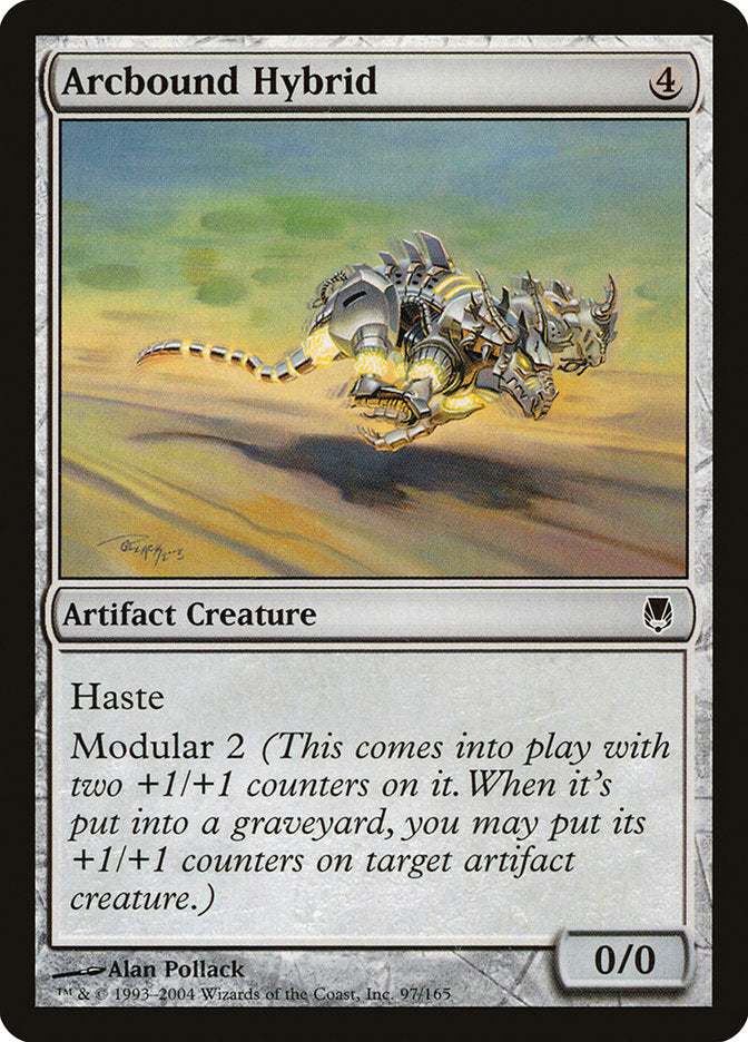 Arcbound Hybrid [Darksteel] | Silver Goblin