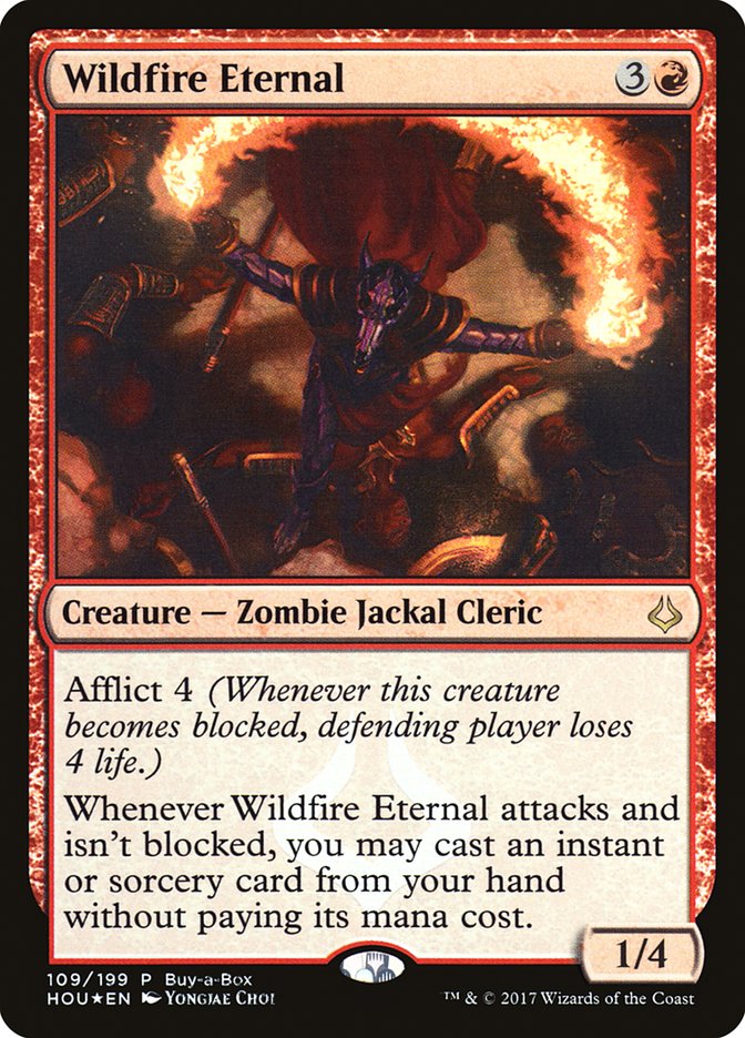 Wildfire Eternal (Buy-A-Box) [Hour of Devastation Promos] | Silver Goblin