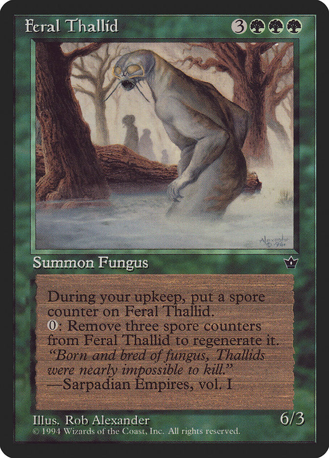 Feral Thallid [Fallen Empires] | Silver Goblin