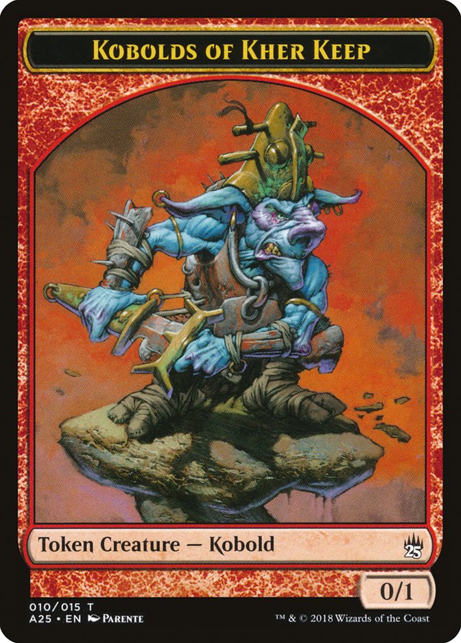 Kobolds of Kher Keep Token [Masters 25 Tokens] | Silver Goblin